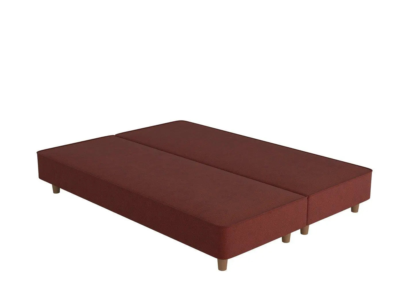 Flaxby Shallow Divan Bed Base - Red Dreams