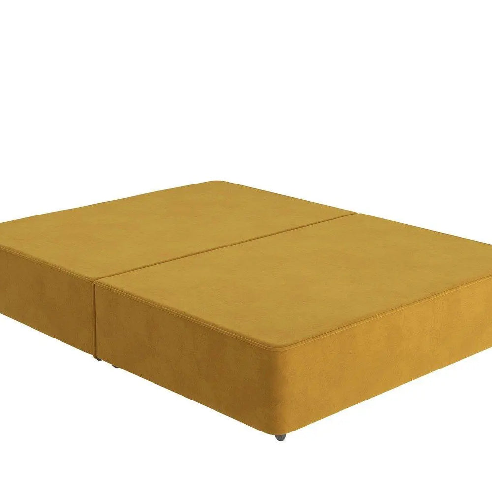 Flaxby Sprung Divan Base- Gold Dreams