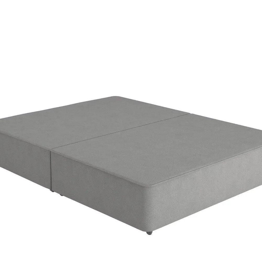 Flaxby Sprung Divan Base- Silver Dreams