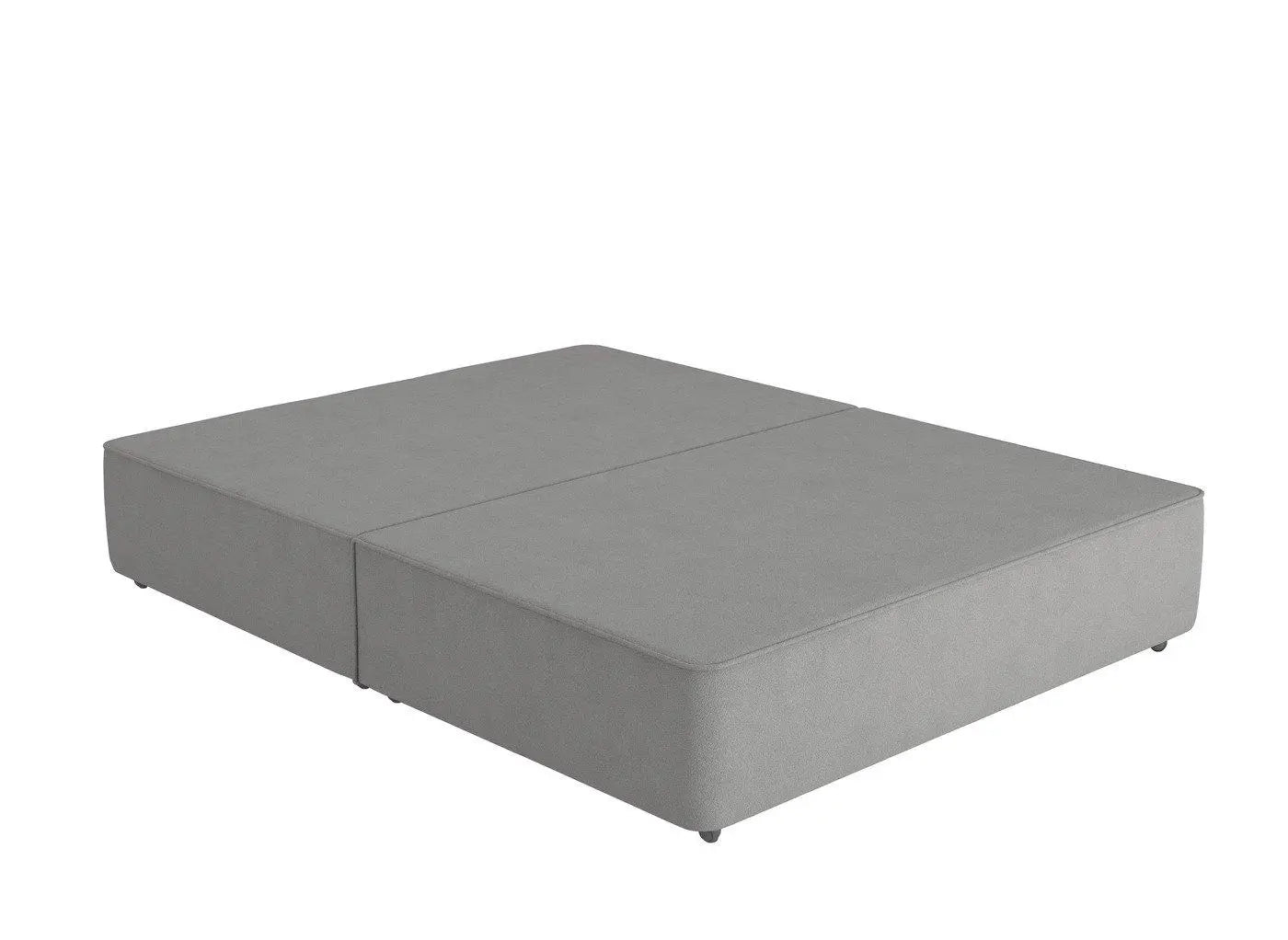 Flaxby Sprung Divan Base- Silver Dreams