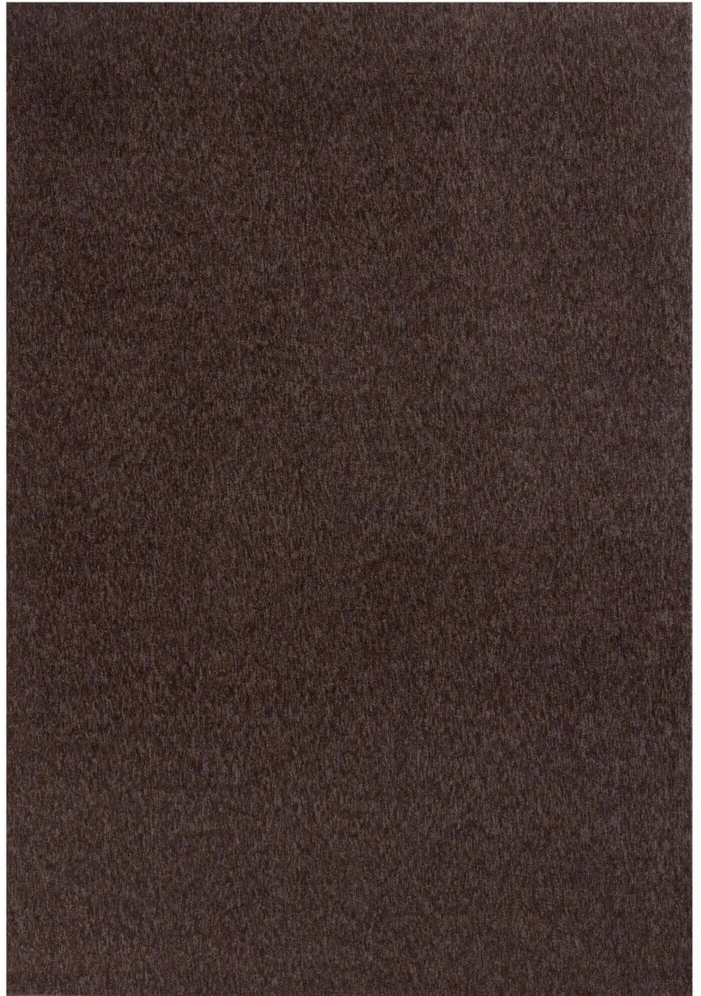 Flex Brown Low Pile Solid Rug The Rugs