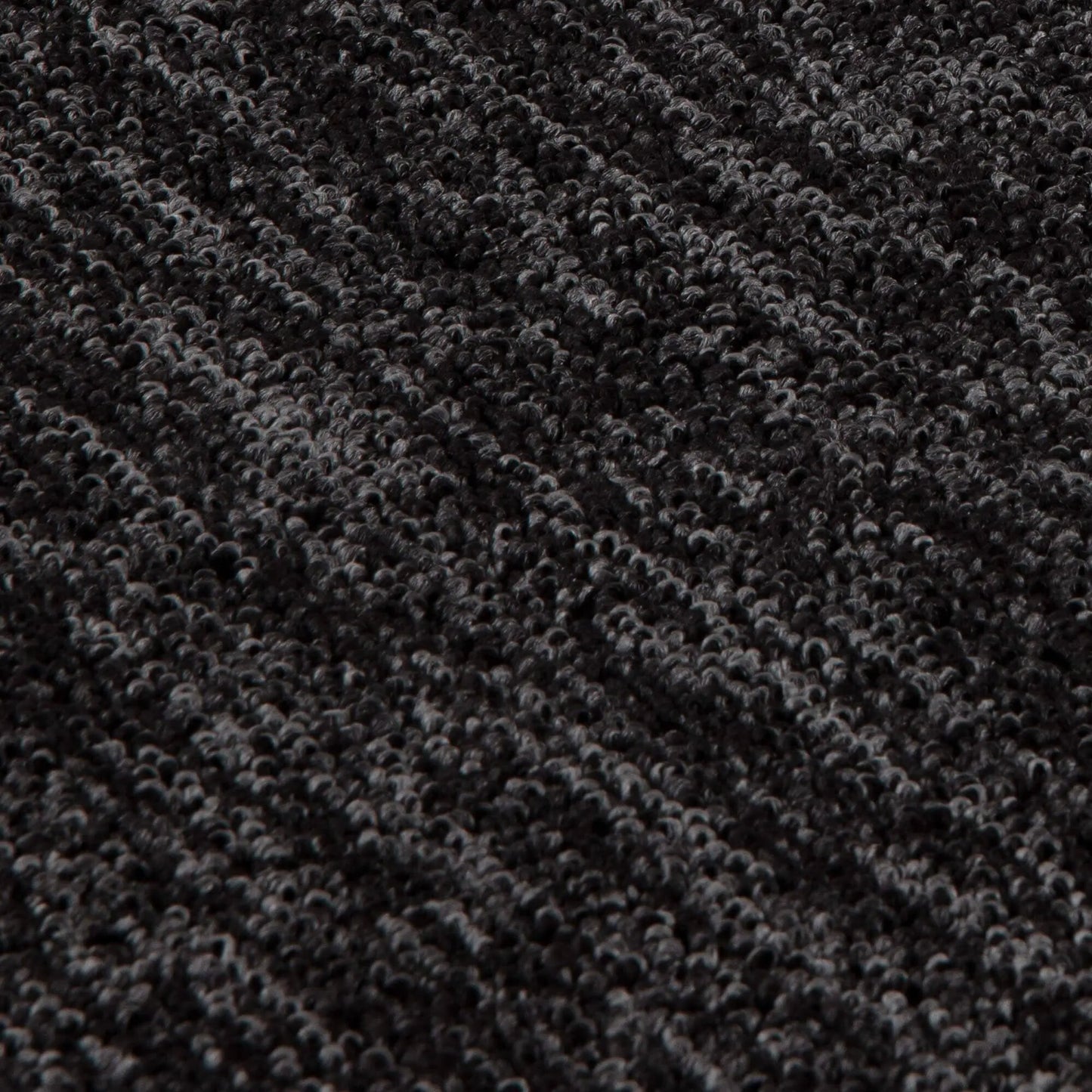 Flex Dark Grey Low Pile Solid  Rug The Rugs