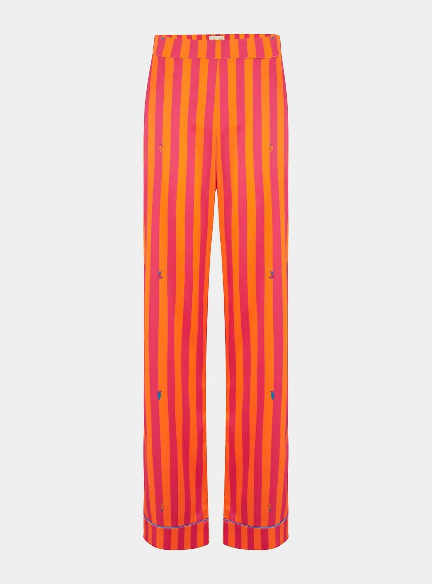 Florence Sunset Stripe Silk Trouser Sleepy Wilson