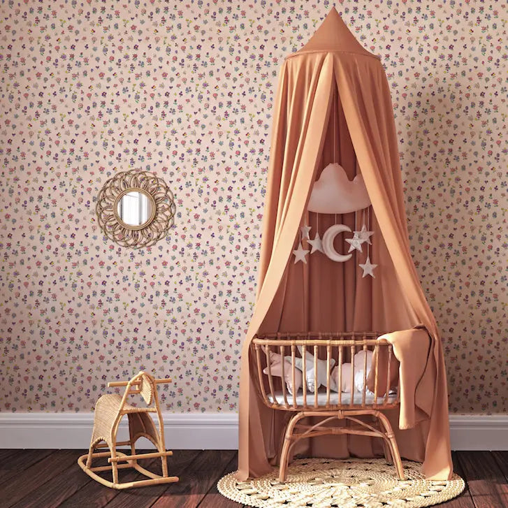 Flower Power - Rainbow - Wallpaper Print~Sisters