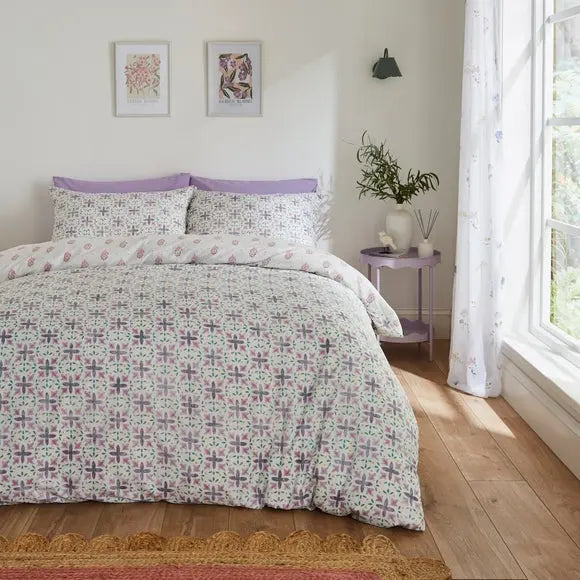 Flower Studio Duvet Cover & Pillowcase Set Dunelm