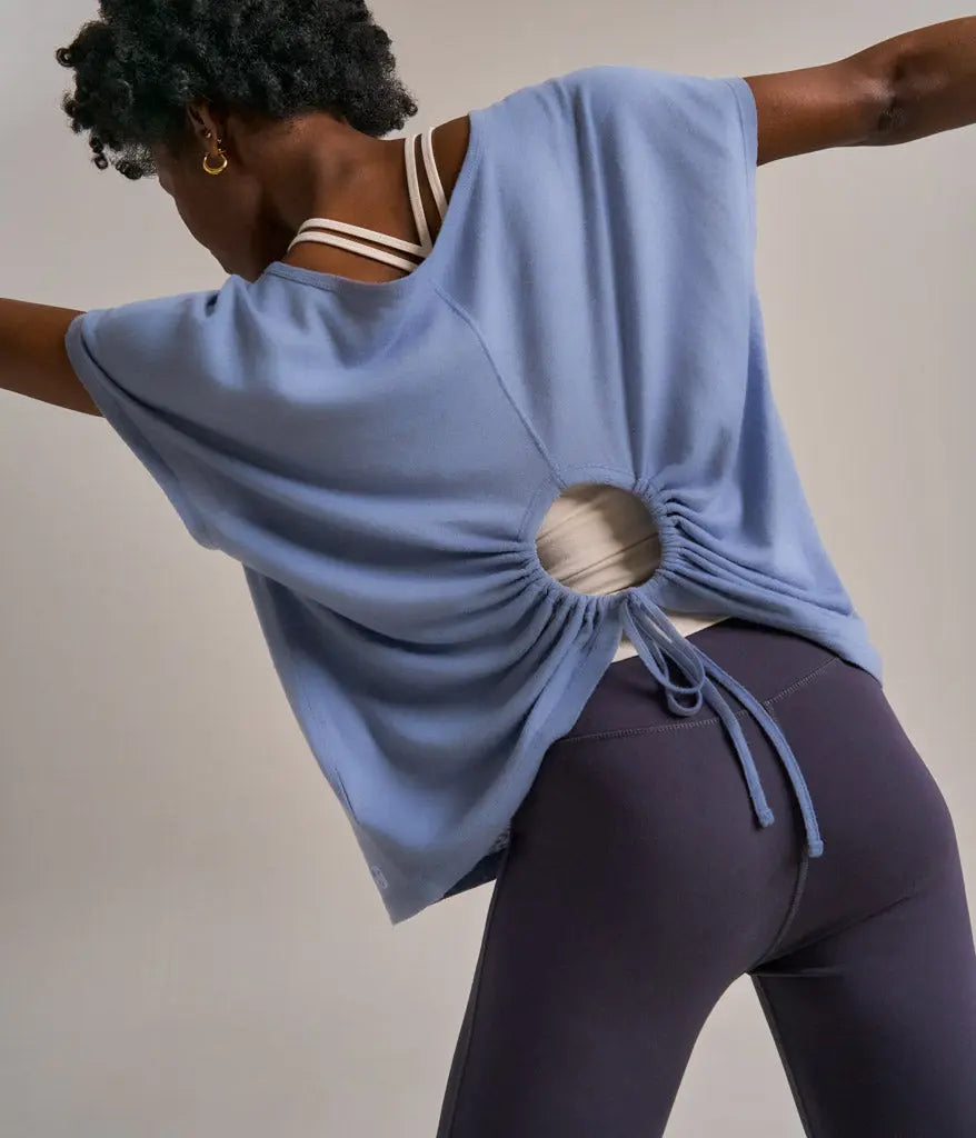 Fluidity Cut Out Tank Top BAM Clothing