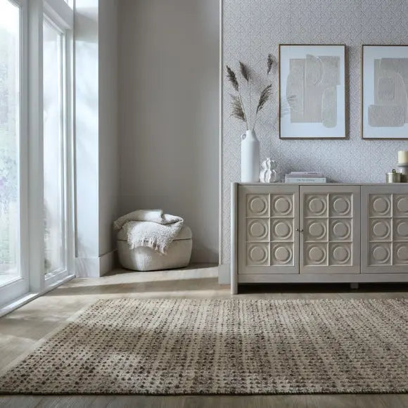 Flynn Boucle Braided Rug Dunelm