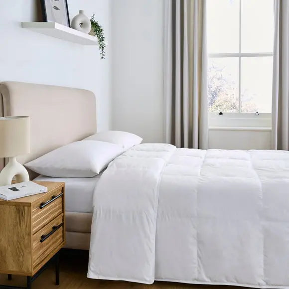 Fogarty Anti-Allergy White Goose Feather and Down 10.5 Tog Duvet Dunelm