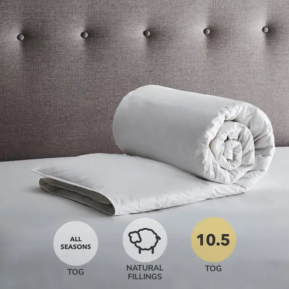 Fogarty Duck Feather and Down 10.5 Tog Duvet Dunelm