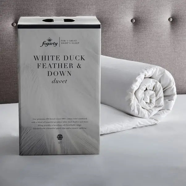 Fogarty Duck Feather and Down 10.5 Tog Duvet Dunelm