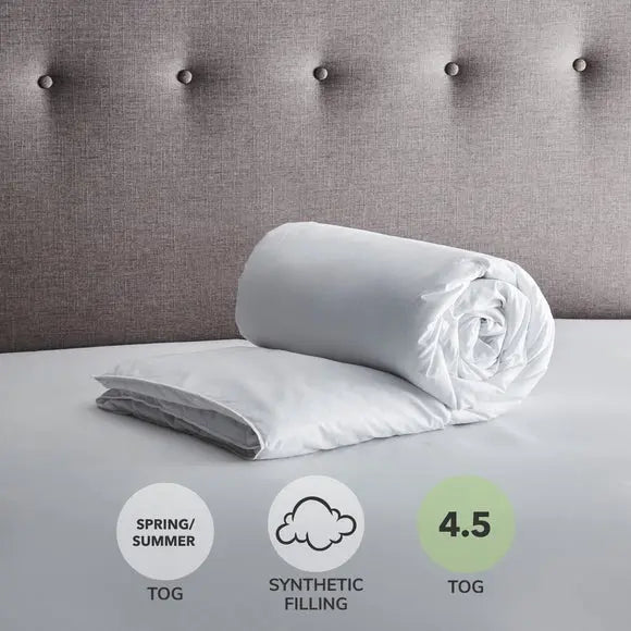 Fogarty Soft Touch 4.5 Tog Summer Duvet Dunelm