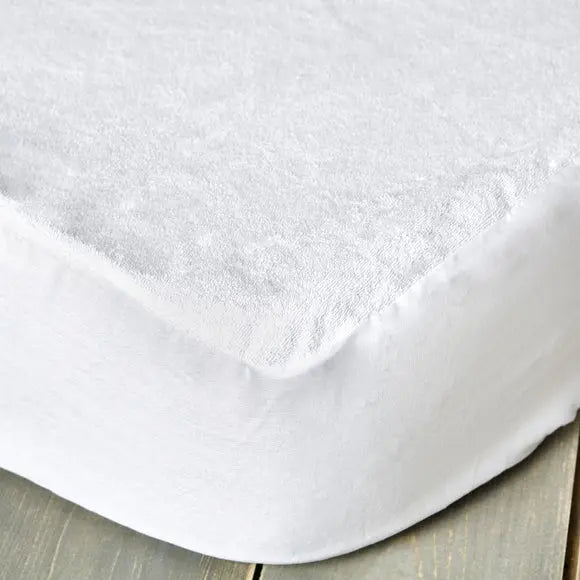 Fogarty Terry Towelling Waterproof Mattress Protector Dunelm
