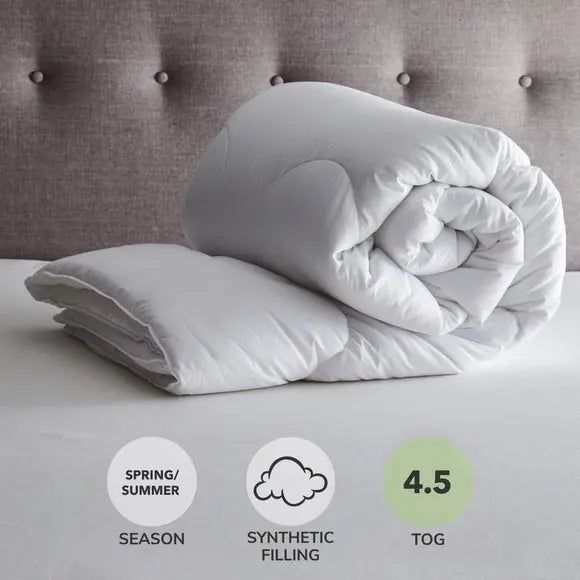 Fogarty Touch of Silk 4.5 Tog Summer Duvet Dunelm