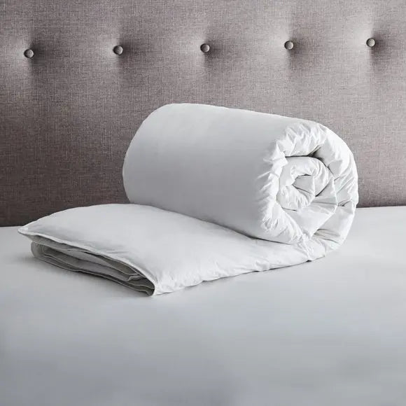 Fogarty White Duck Feather and Down Duo 3 + 7.5 Tog All Seasons Duvet Dunelm