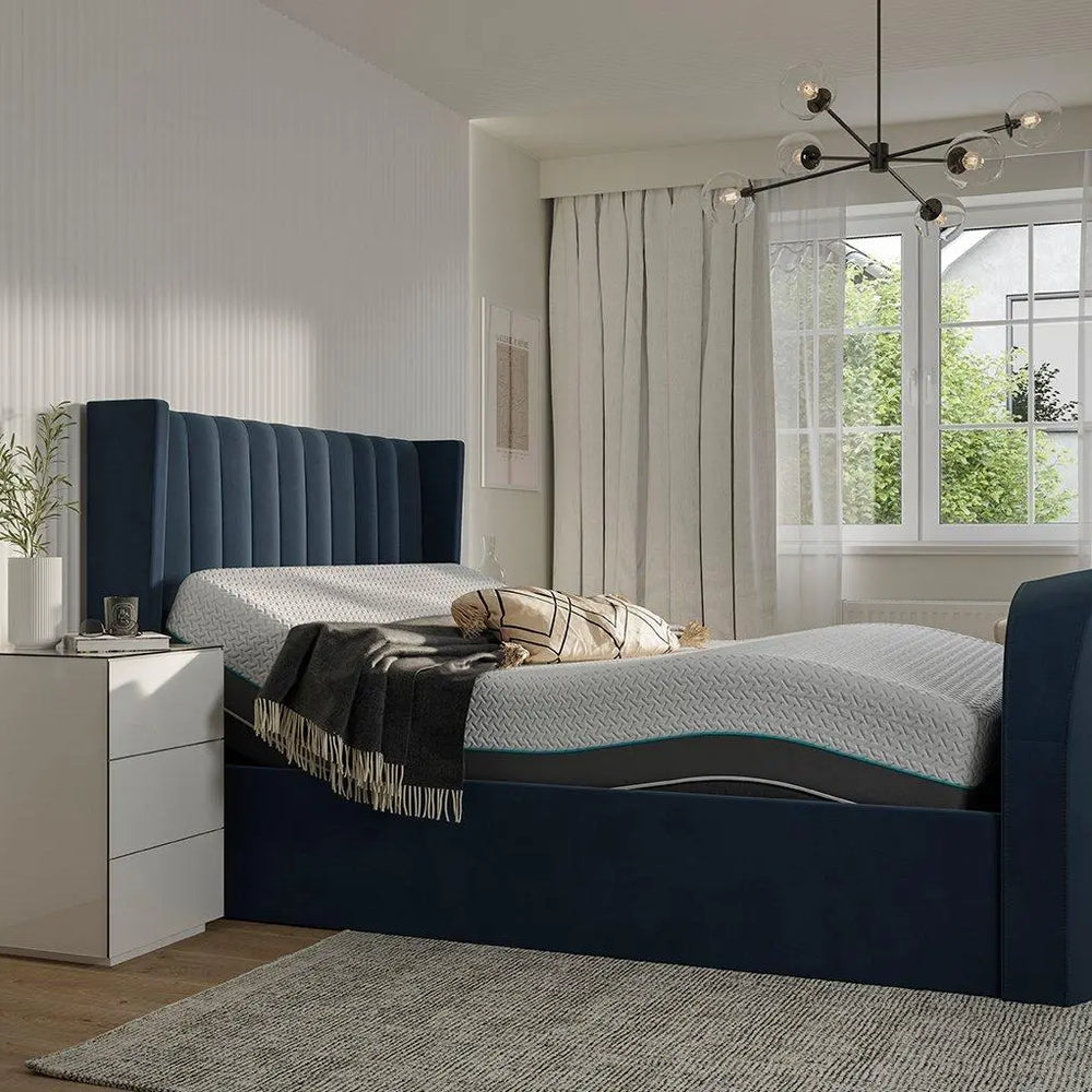 Foley Sleepmotion Adjustable TV Bed Frame - Blue Dreams
