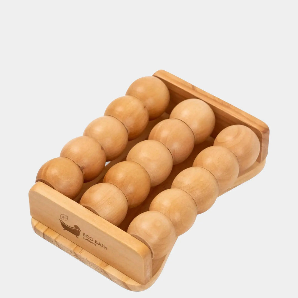 Foot Roller - Wooden Foot Roller Massager for Pain Relief and Improved Circulation Eco Bath London
