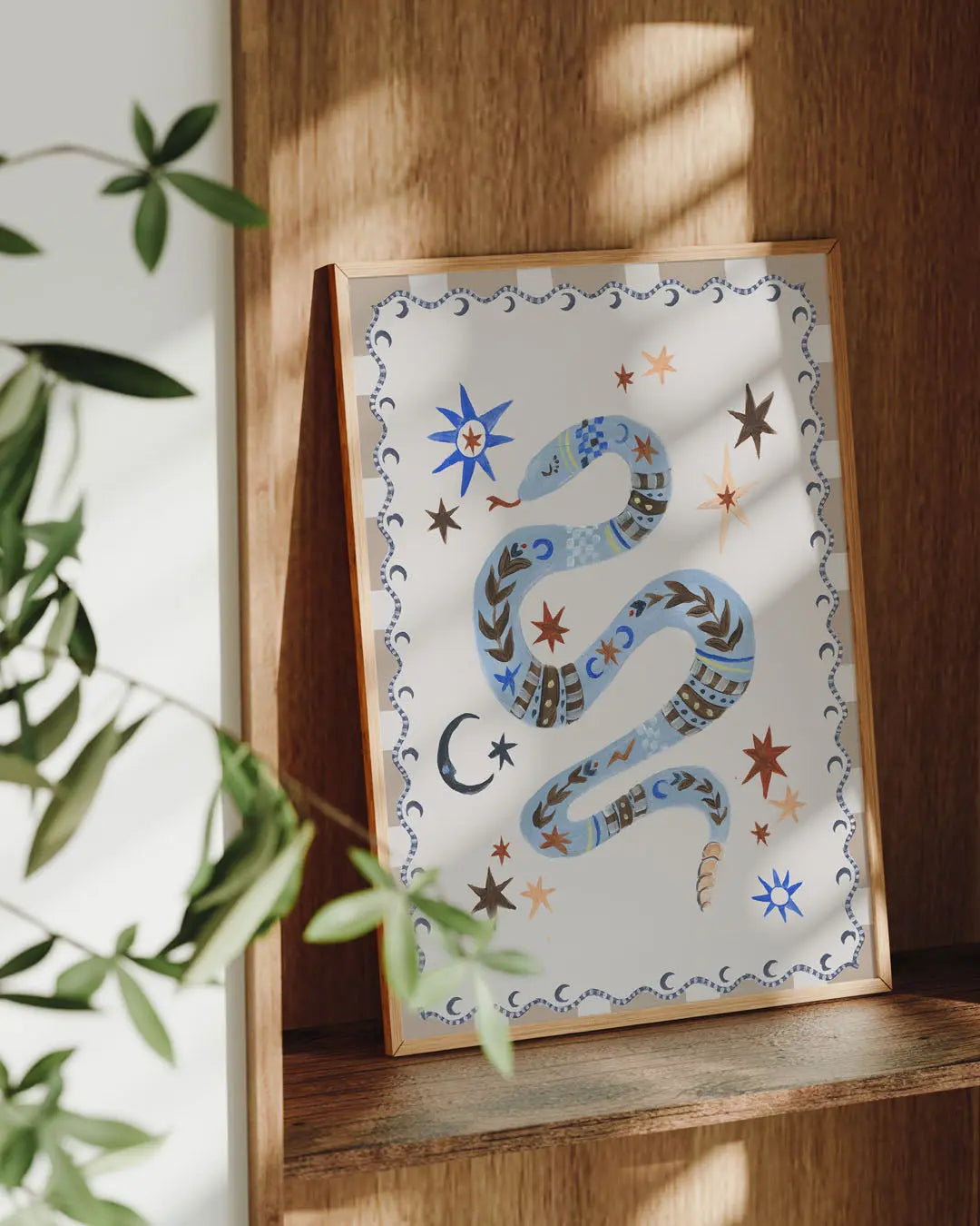 For Goodness Snake - Snake Print Lion & The Pear