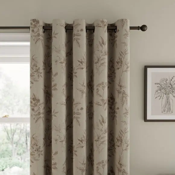 Forest Berries Eyelet Curtains Dunelm