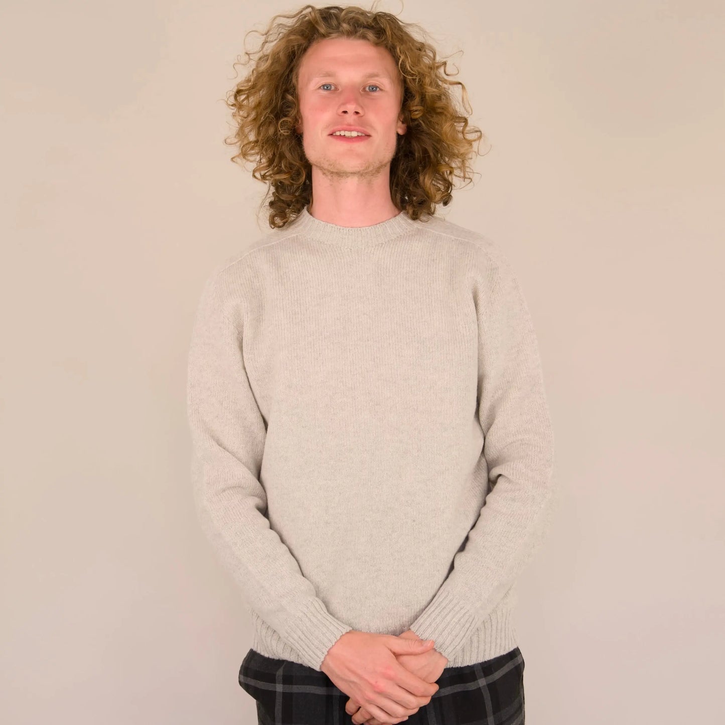 Fossil Mens Seamless Crew Jumper Origin Knitwear