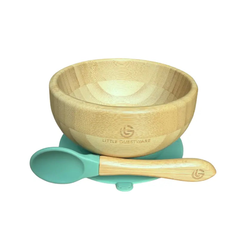 Fox Bamboo Feeding Set - Plate, Bowl, Spoon & Fork Gift Set SenseNest