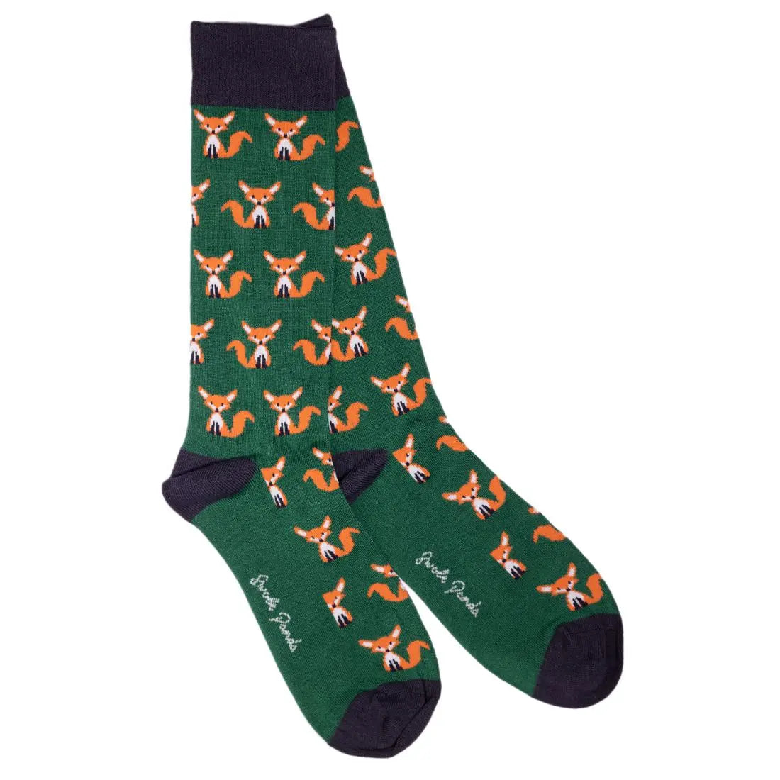 Fox Bamboo Socks (Comfort Cuff) Swole Panda