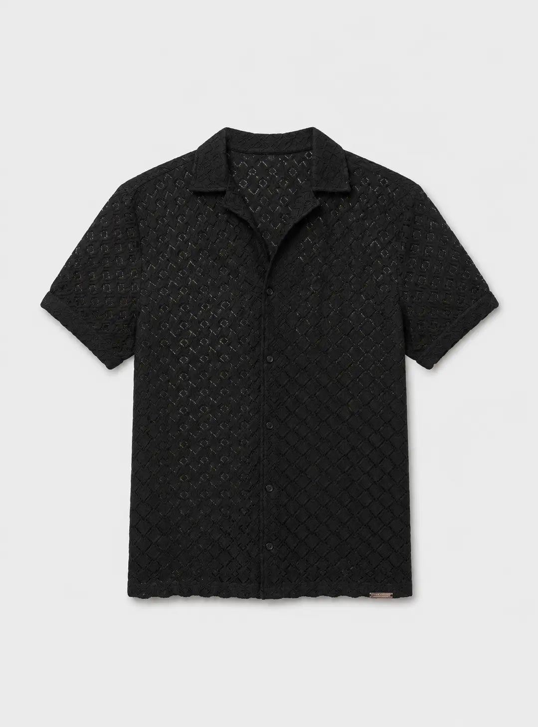 Foxborough Knit Shirt Black Duck and Cover