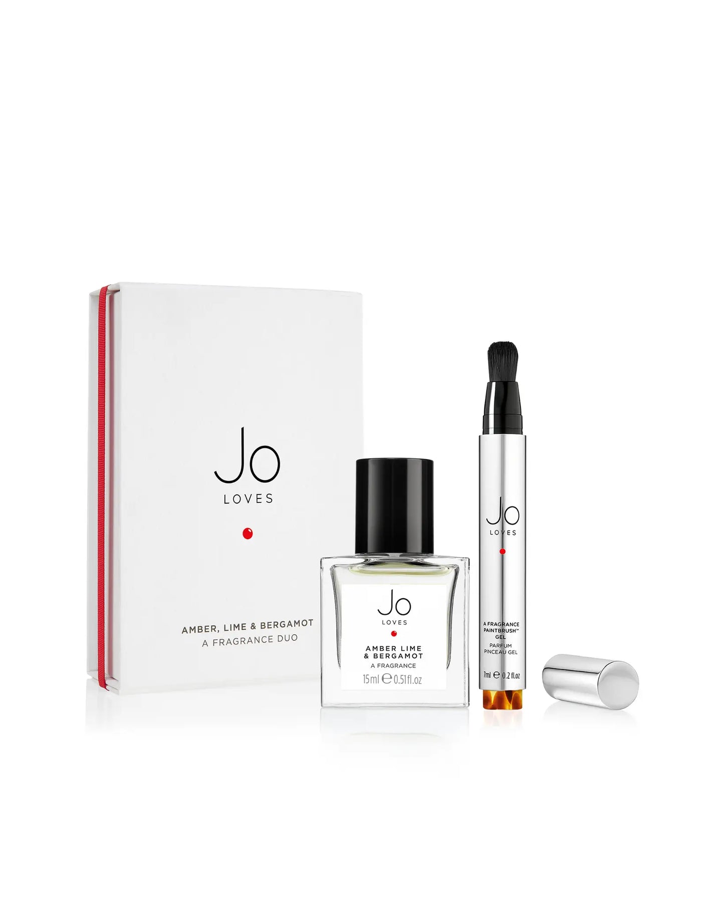 Fragrance Duo: Amber, Lime & Bergamot (15ml + 7ml) Jo Loves