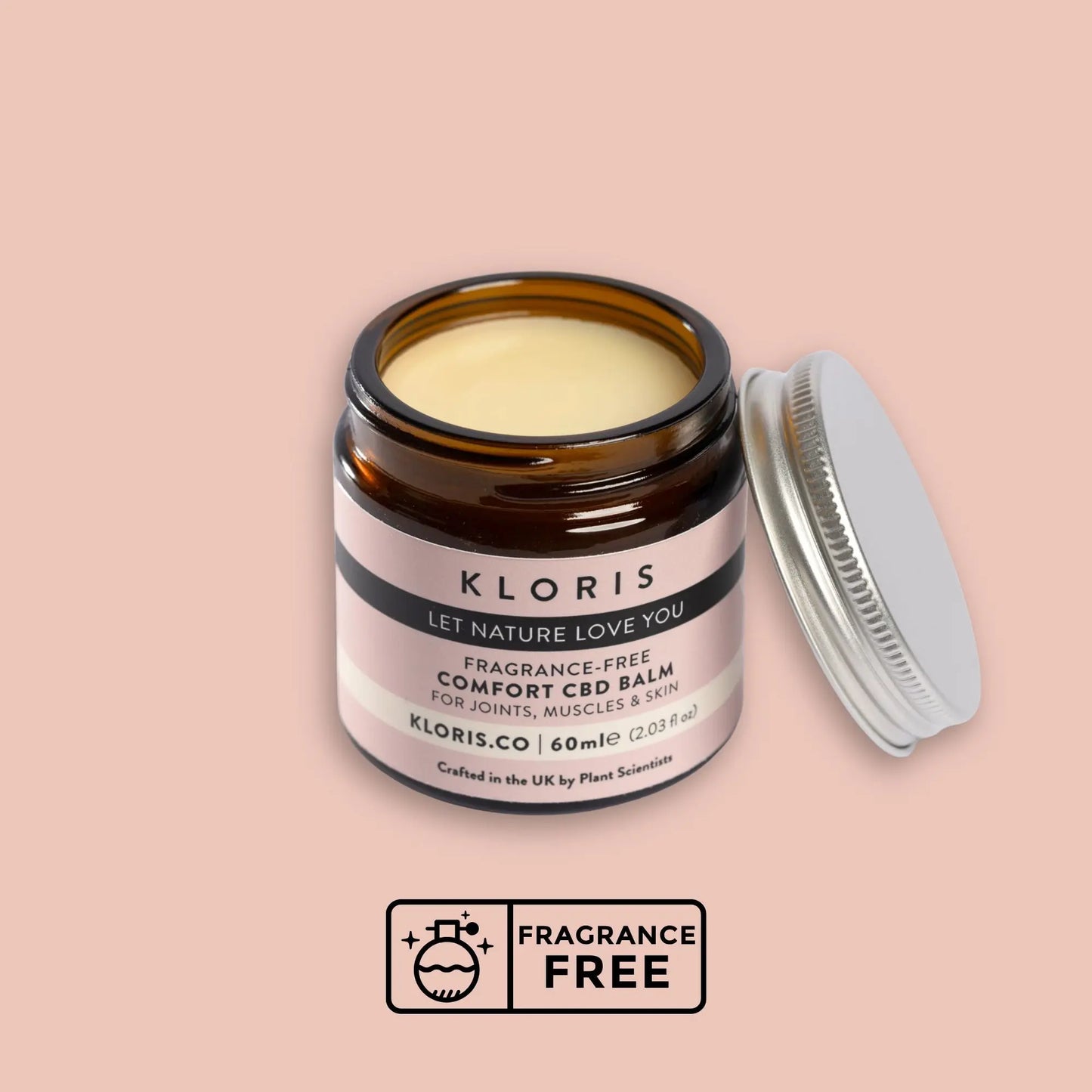 Fragrance-Free CBD Balm Kloris