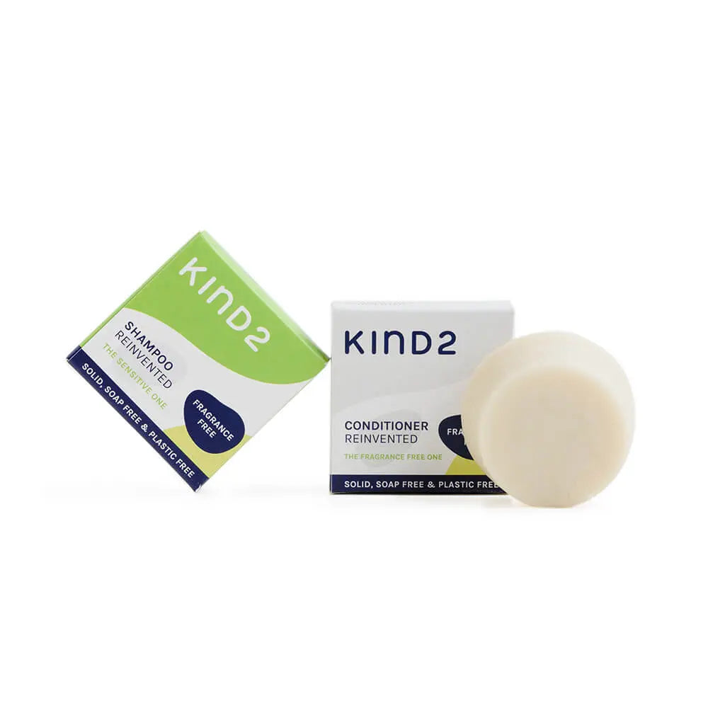 Fragrance Free Discovery Size Duo Shampoo and Conditioner Bars KIND2