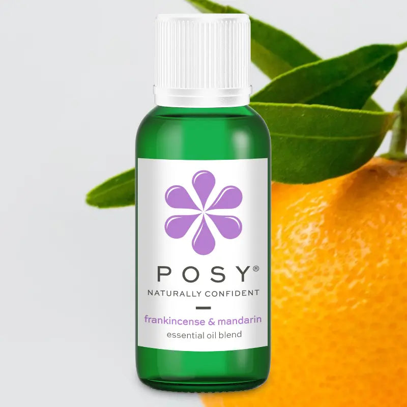 Frankincense & Mandarin Essential Oil Posy London Natural Deodorant, Skin & Hair Products
