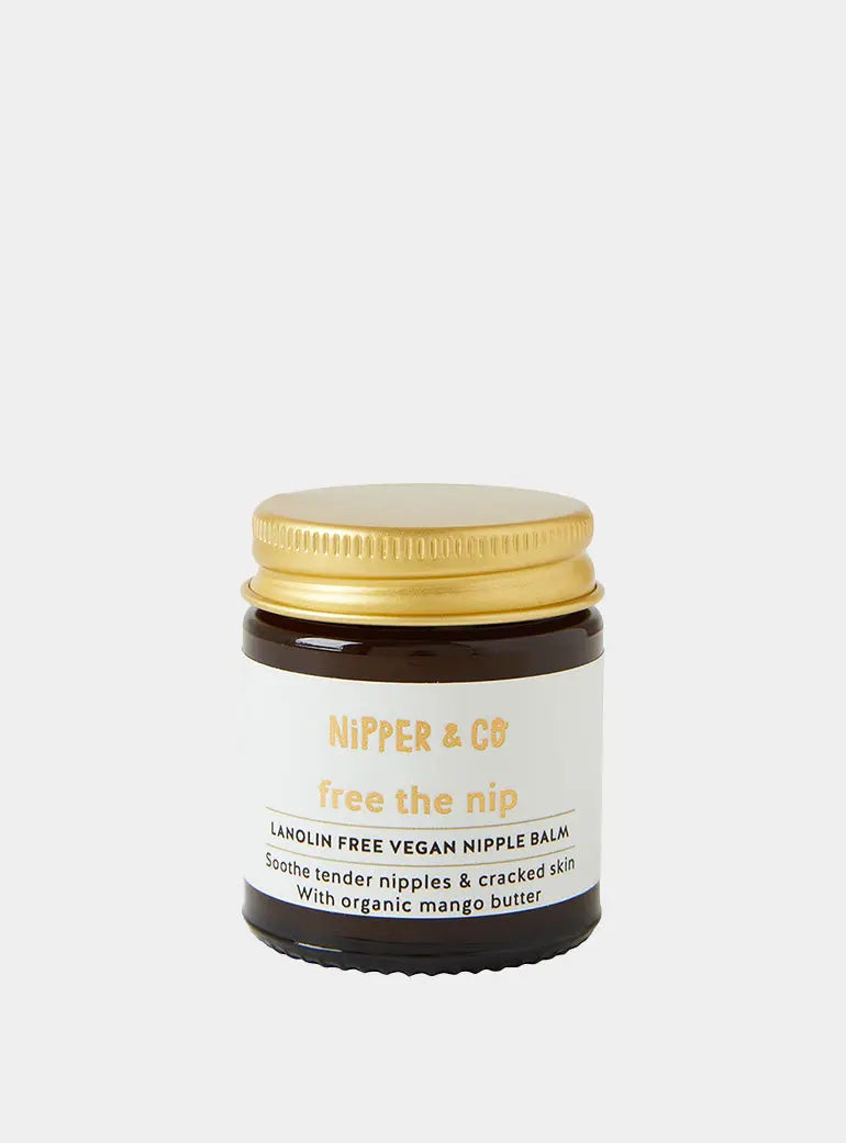 Free The Nip, Lanolin Free Vegan Nipple Balm for nursing Mums NipperAndCo