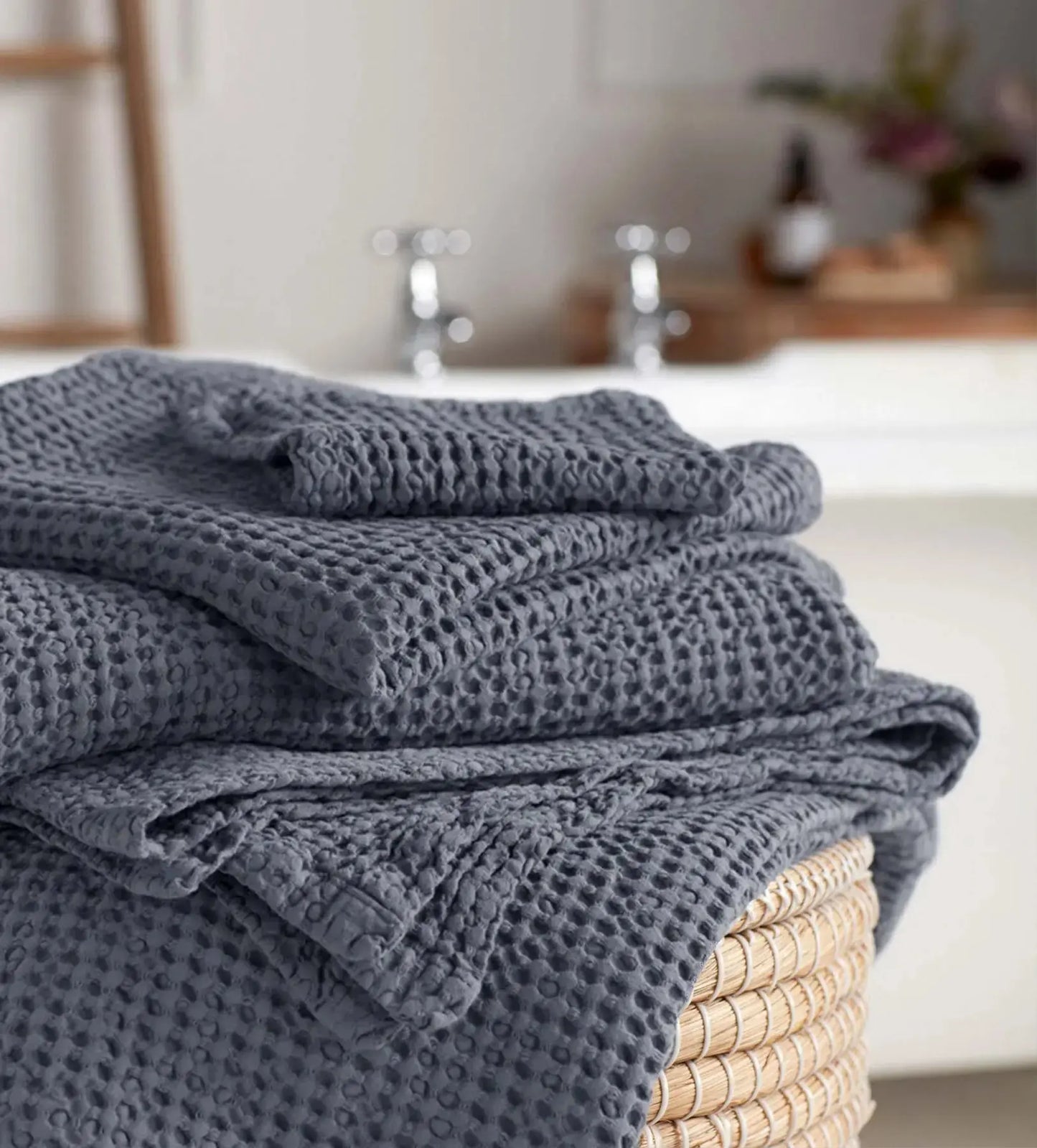 100% Cotton Waffle Towels The Secret Linen Store