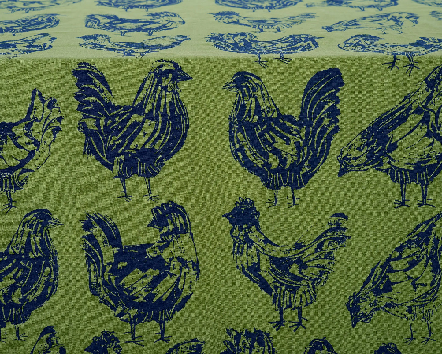 French Hen Cushion | Green Stoff Studios