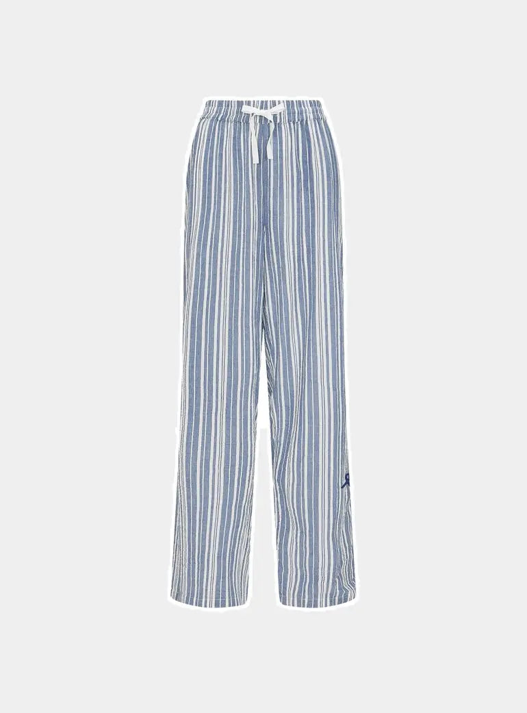 French Navy Stripe Classic Women's Pyjama Trouser Nudea