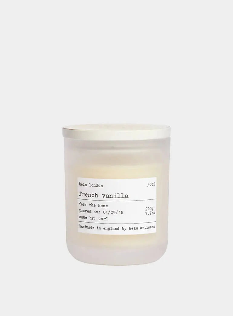 French Vanilla Luxury Candle, 220g Helm London