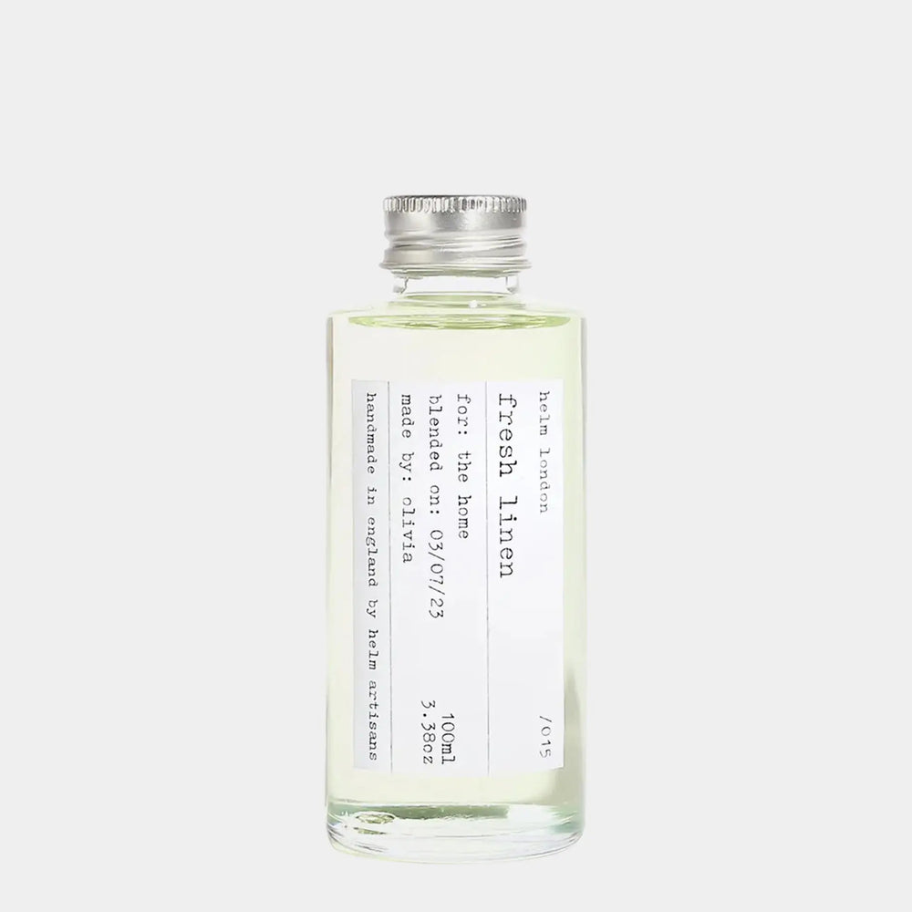 Fresh Linen Reed Diffuser - 100ml Refill Helm London