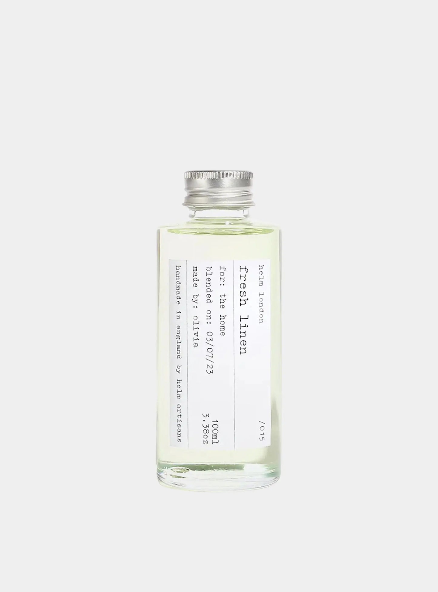 Fresh Linen Reed Diffuser - 100ml Refill Helm London