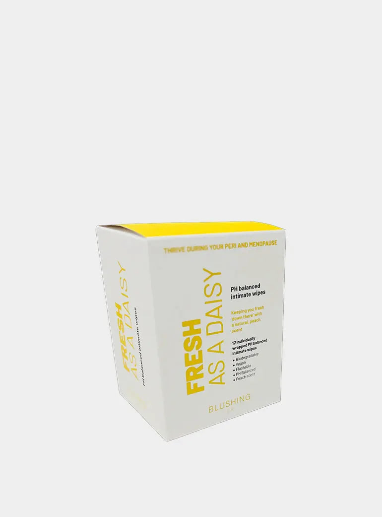 Fresh as a Daisy – 10 Individual PH Balanced Intimate Wipes Popmask