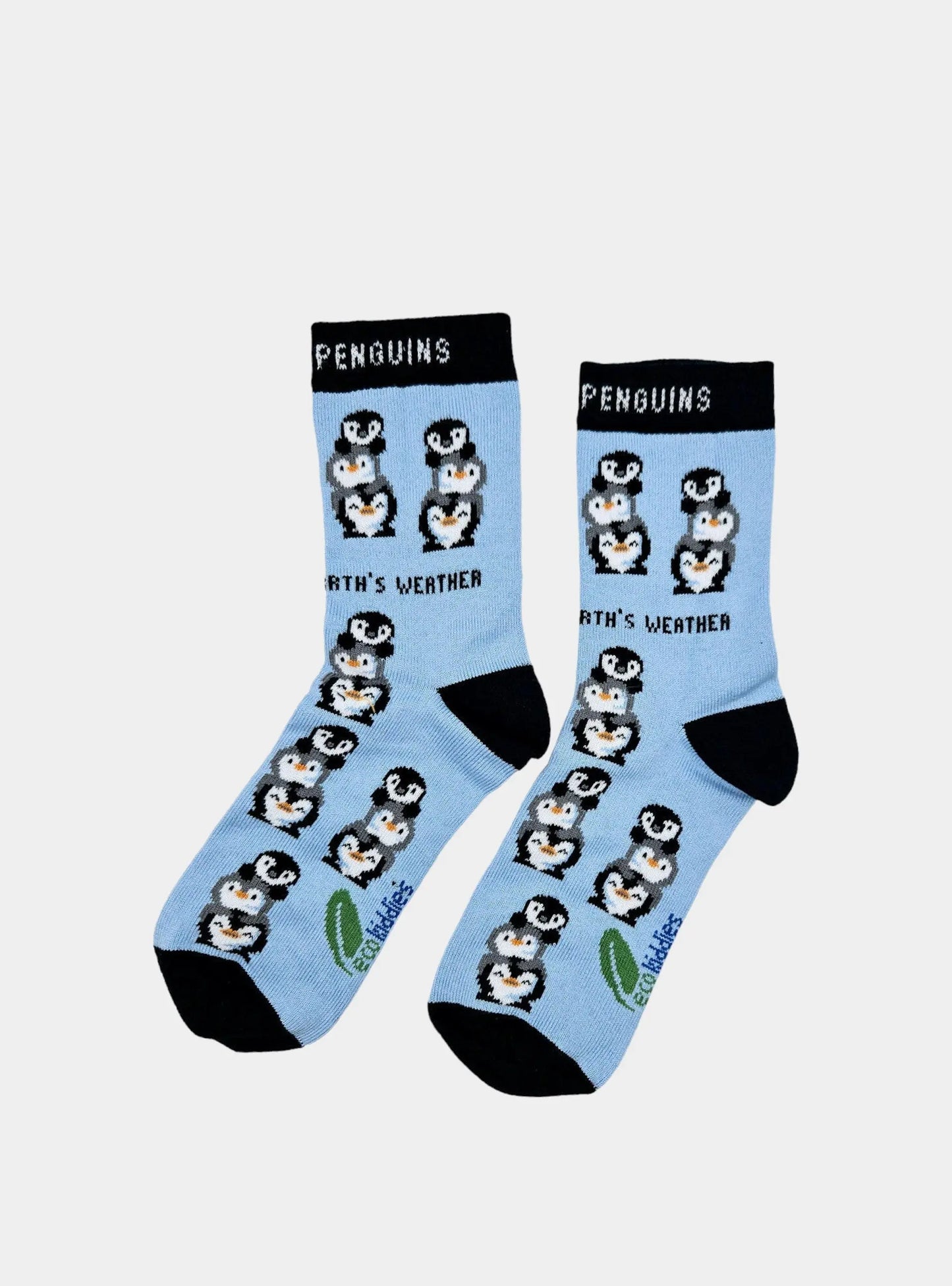 Friendly Penguins Organic Cotton Kids Socks Eco Kiddies