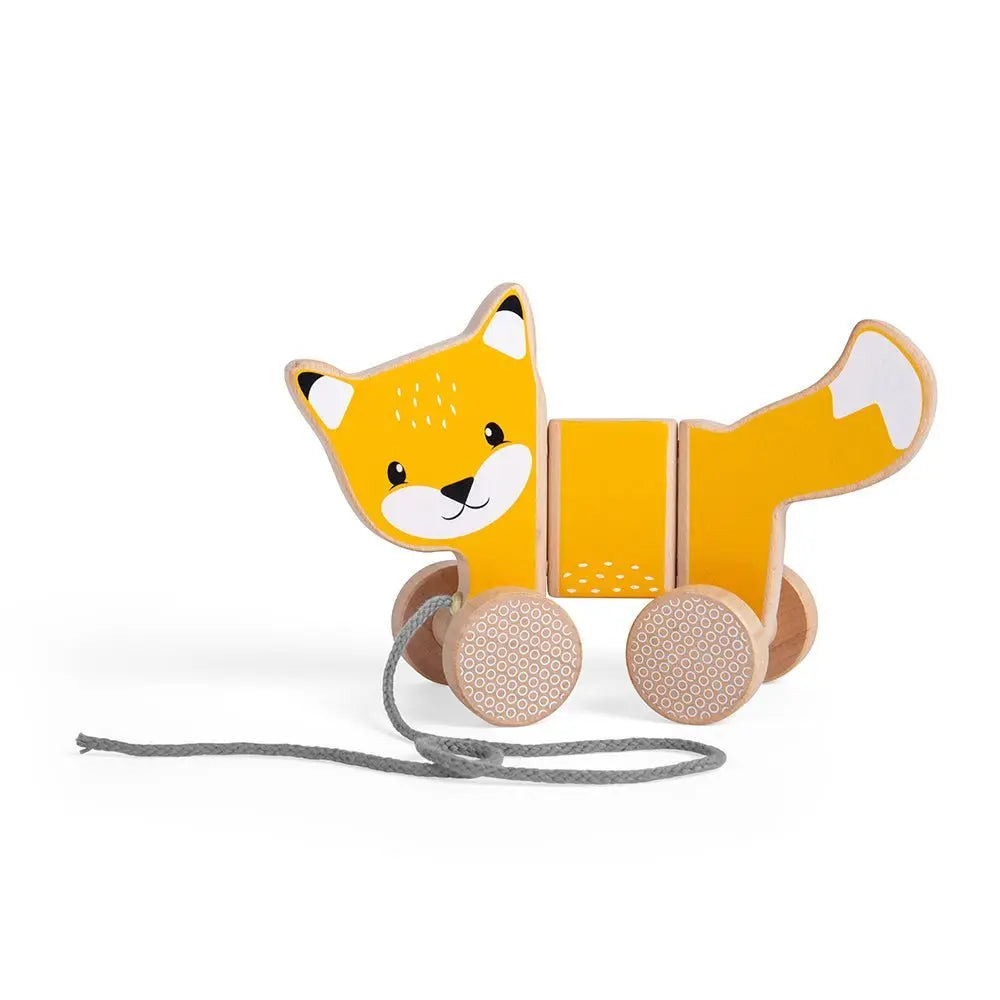 Fsc Pull Along Fox Toby Tiger