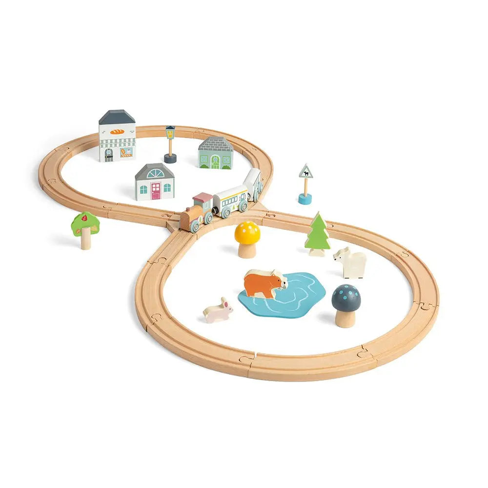Fsc Train Set (Woodland Animal) Toby Tiger