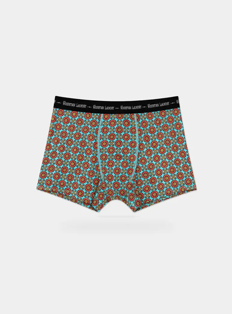 Funky Disco Mens Boxer Briefs Woodstock Laundry