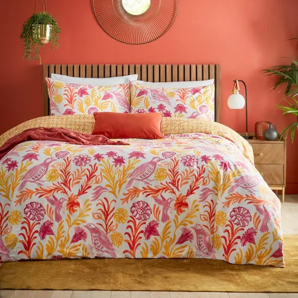 Furn. Alentejo Duvet Cover and Pillowcase Set Dunelm