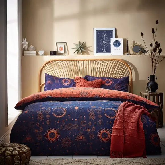 Furn. Constellation Duvet Cover & Pillowcase Set Dunelm