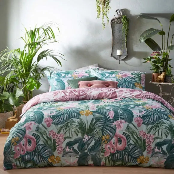 Furn. Medinilla Duvet Cover & Pillowcase Set Dunelm