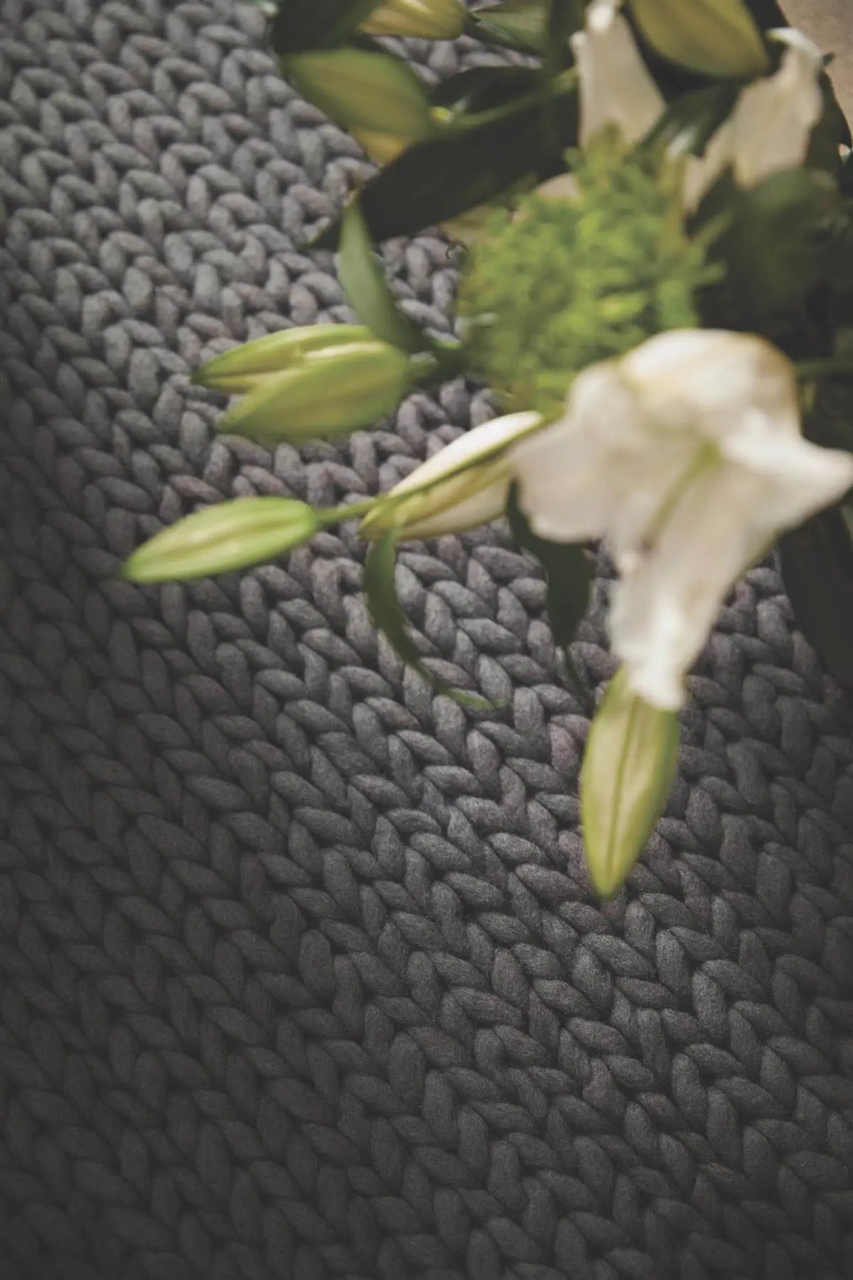 Fusion Dark Grey Braided Wool Rug The Rugs