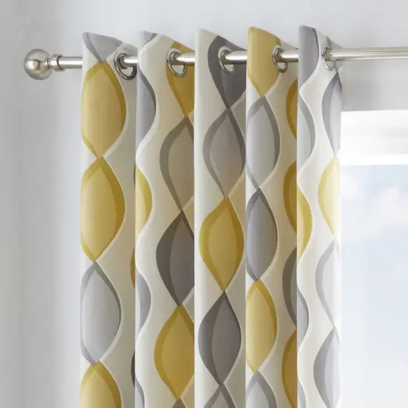 Fusion Lennox Eyelet Curtains Dunelm
