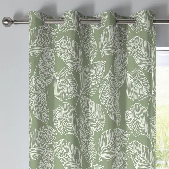 Fusion Matteo Eyelet Curtains Dunelm
