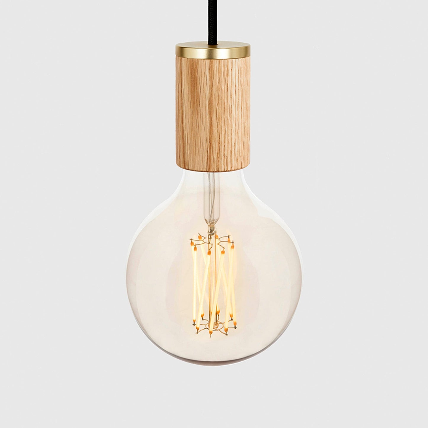 Gaia Pendant Light in Oak Tala