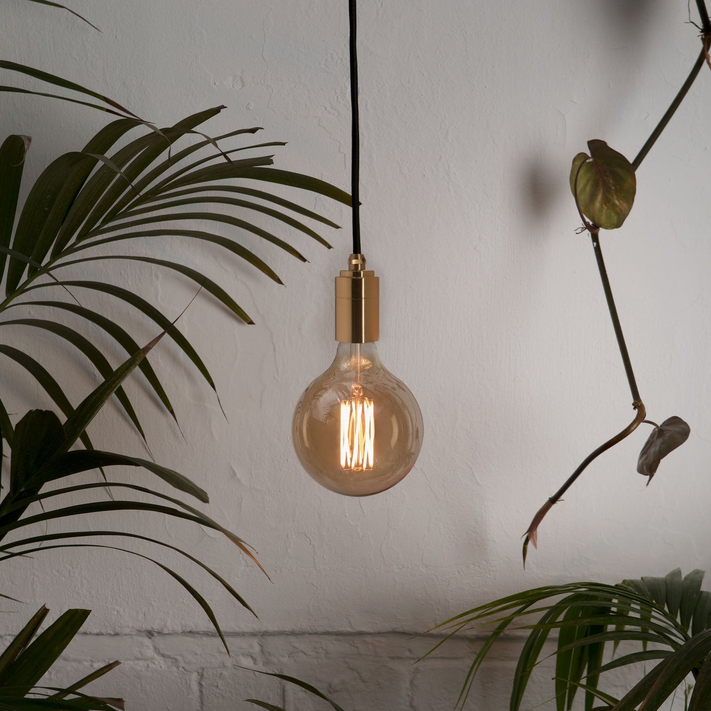 Gaia Plug-In Pendant in Brass Tala
